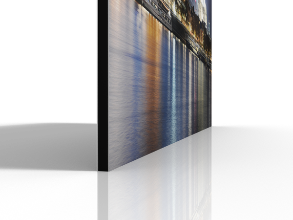 Wandbild Alu (brushed) "Panorama I"