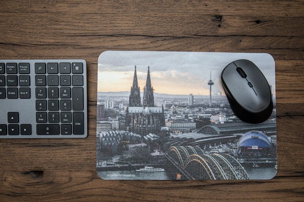 Mousepad "Köln_von_Oben"